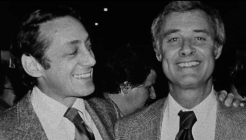 Harvey Milk and Mayor George Moscone